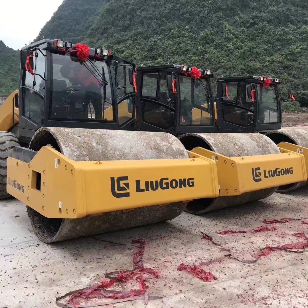 XCMG XS223JE (22T) 26T Lishui usado rodillo de acero único 22 toneladas rodillo XS202J XS225