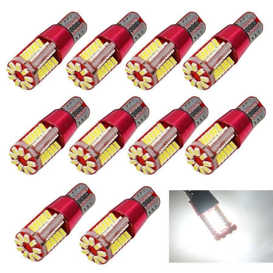 Decodificación de automóviles LED lámpara de matrícula Canbus-Lámpara de matrícula superbrillante W5W t10 3014 57smd