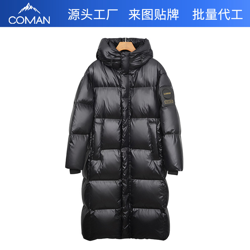 Customized Coman 2026 Winter Women's down Jacket Korean Style Long Goose down Coat Casual Long-Sleeve Thickened Women's Outerwear Customized Coman 2026 Winter Women's down Jacket Korean Style Long Goose down Coat Casual Long-Sleeve Thickened Women's Outerwear