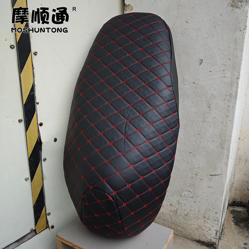 Suitable for Xin Da Zhou Honda Ns125La Scooter, Thickened Waterproof and Non-Slip Leather Seat Cover, Heat-Insulating Seat Cover