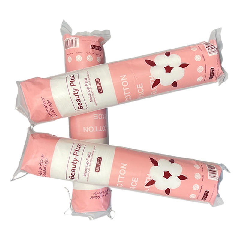 Absorción de agua suave sin pelusa compresa húmeda cuidado de la piel maquillaje redondo algodón no fácil de deformar removedor de maquillaje redondo desechable Algodón