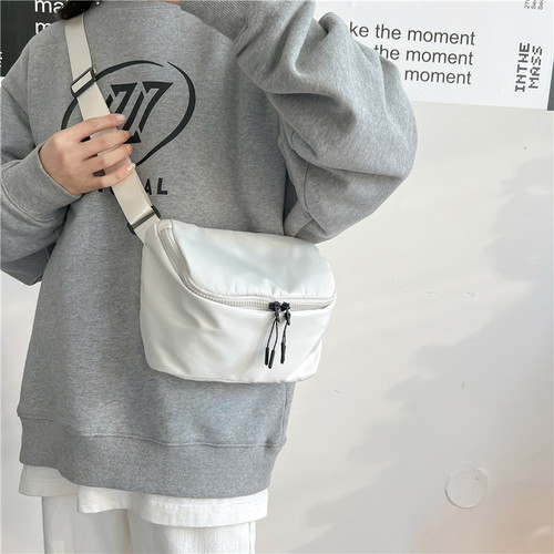 Casual Sports Bag Women's Small Square Bag Oxford Cloth Crossbody Small Bag Women's  New Trendy Lightweight Small Shoulder Bag Mobile Phone Bag