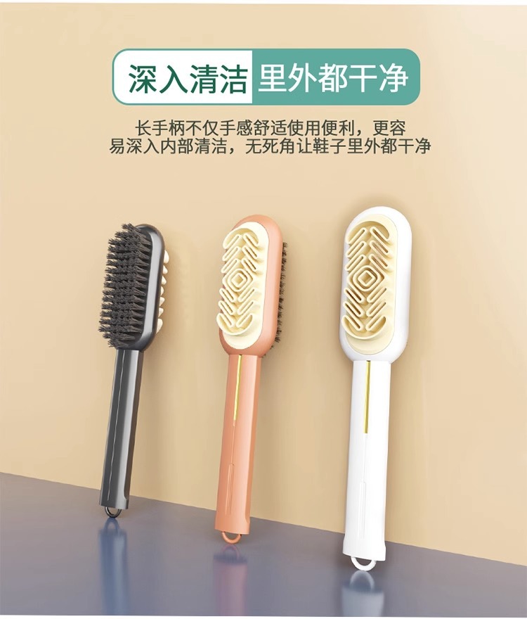 Shoe brush, rubber brush, soft bristles, does not damage shoes, suede brush, rubber eraser, cleaning pad, brush leather, dry and wet two-use comb