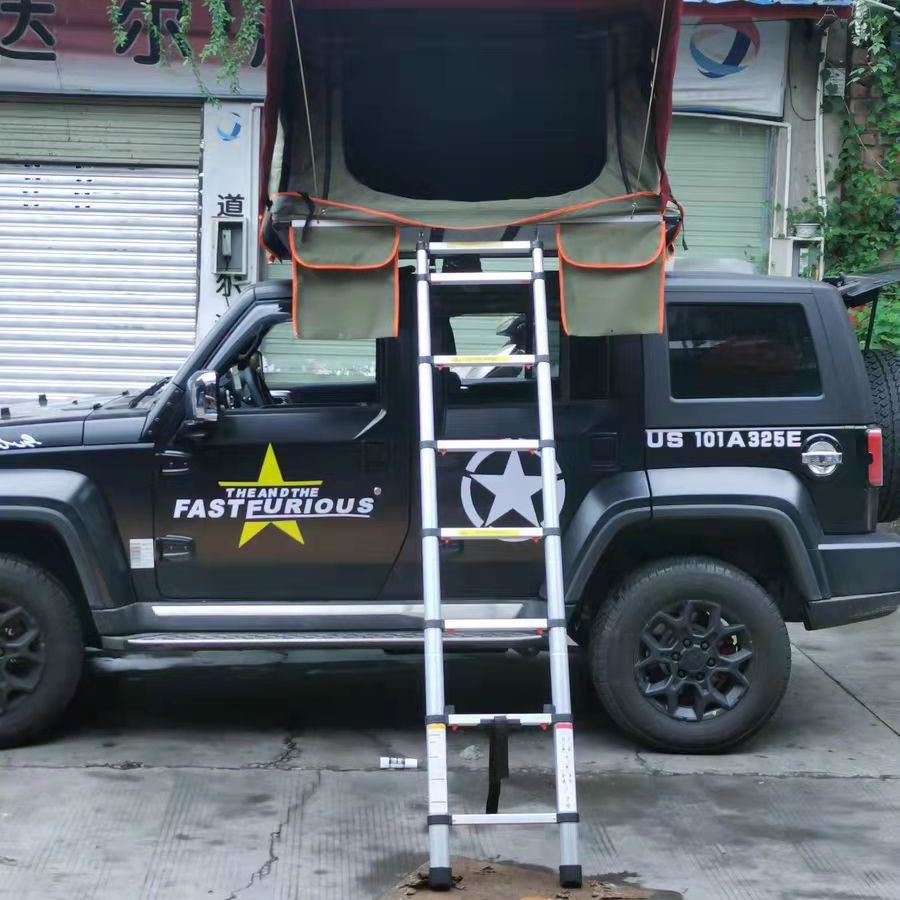 Outdoor Portable Folding Car Tent Camping Car Travel Top-up Speed Tent RV Double Car Tent