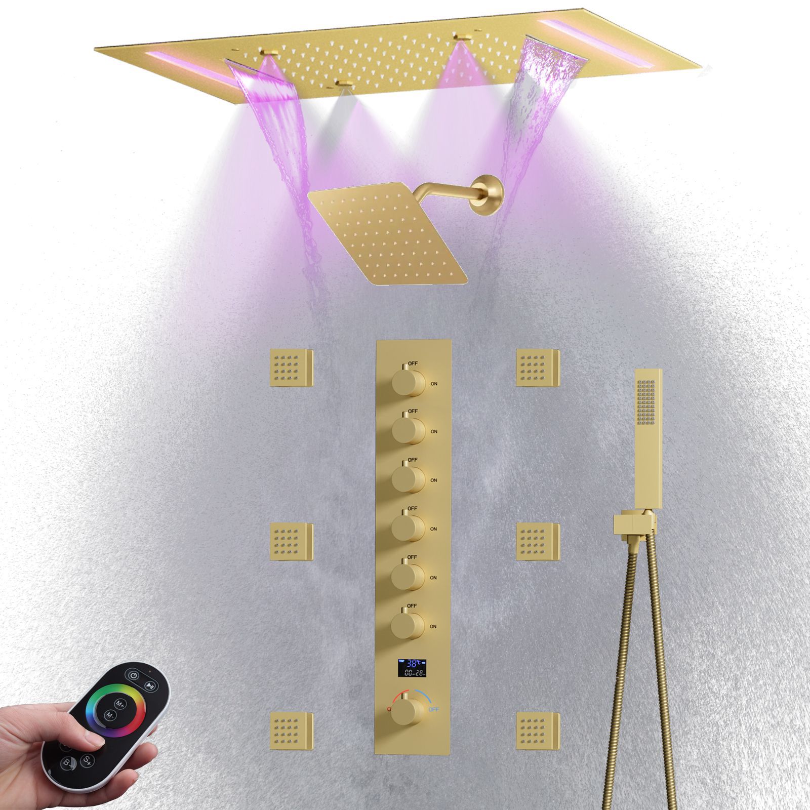 Dorado de dibujo de alambre (duple spray superior)