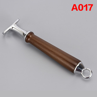 Wholesale Beech Wood Pot Handle Three-Hole Wok Handle Stainless Steel Pot Non-Stick Pot Iron Pot Wok Handle Solid Wood Anti-Scalding