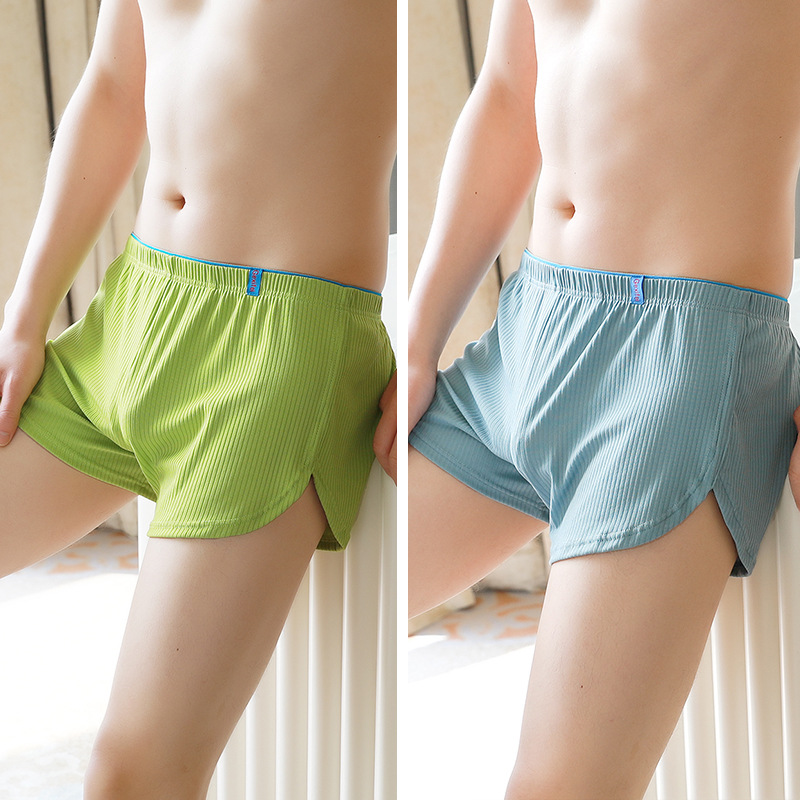 Pantalones interiores de hombre de alta calidad deportivas de ángulo plano de cuatro ángulos antibacterianos de hombre pantalones de calzado de hombre pantalones cortos de hombre