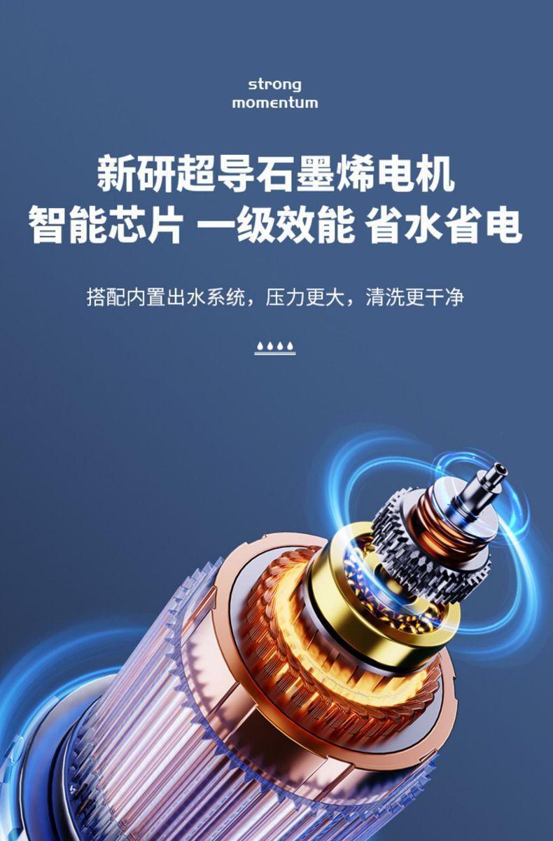 Wireless Car Wash Water Gun, Household Car Wash High-Pressure Water Gun, High-Power High-Pressure Car Wash Machine, Watering Flowers and Spraying Pesticides