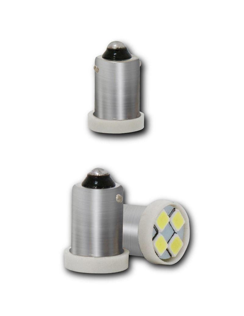 Car Led Bulb Small Plug-In T8.5 Ba9S 12V24 Volt Car Truck Reading Light Instrument Panel Light