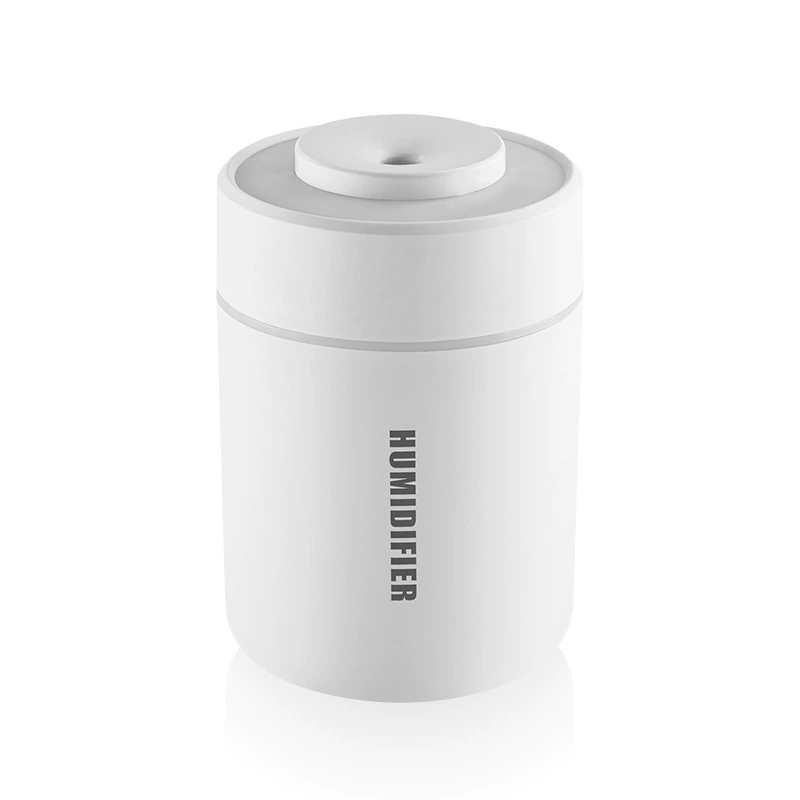 Mini Humidifier 300 ml, USB/Battery Aromatherapy Diffuser for Car & Home, Colorful LED