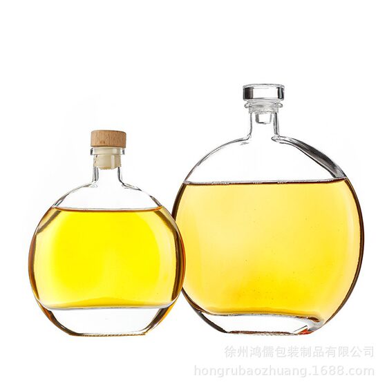 Wholesale glass wine bottle food grade white wine bottle foreign wine bottle empty bottle high-looking drink coffee bottle 250ml in stock