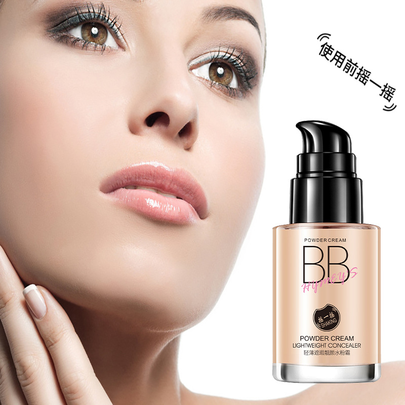 Imagen impecable belleza maquillaje nude agua crema en polvo crema BB base reparación corrector hidratante aislamiento crema base líquido