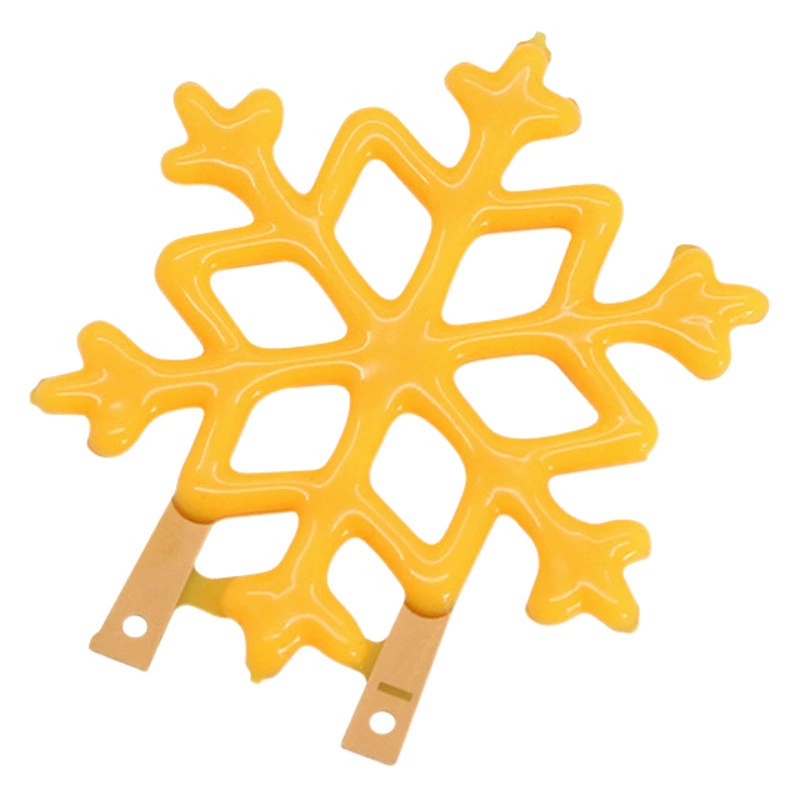 DC3V Снежинка особой формы креативная светодиодная нить лампа для рождественской елки креативная нить особой формы DIY