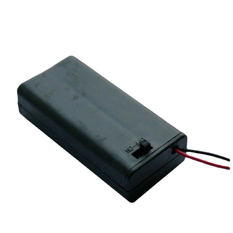 No. 5 Two Bits Battery Box 9V Battery Crocodile Crocodile Test Line