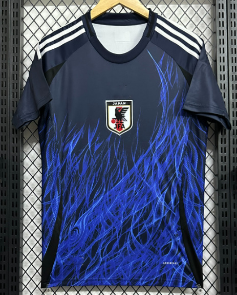 Una pieza de camiseta 2425 equipo nacional México Italia Brasil España Portugal uniforme de fútbol bordado