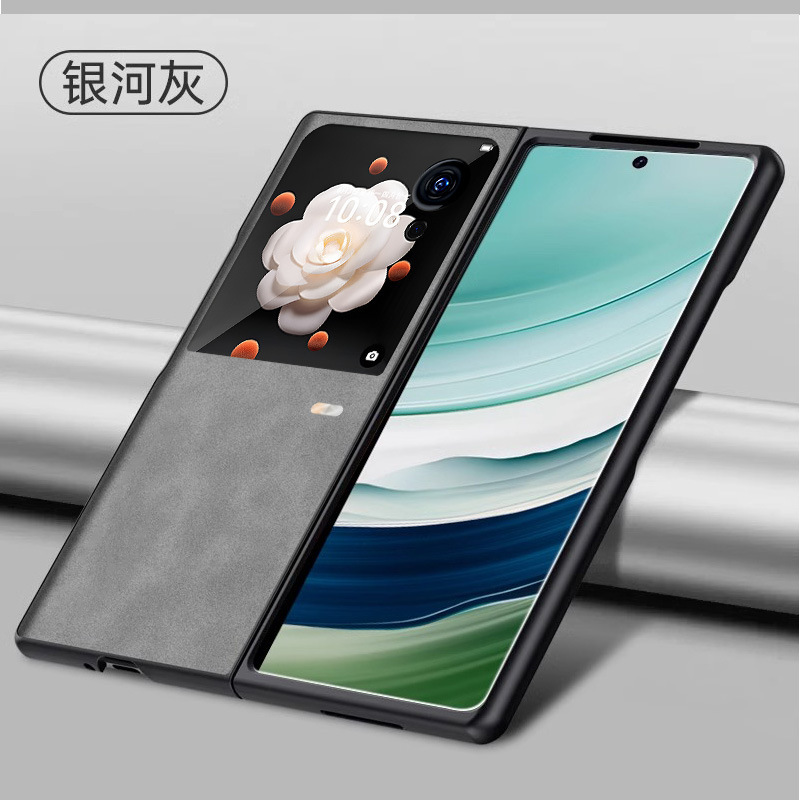 适用荣耀MAGICVFLIP2手机壳折叠MAGICVFLIP羊巴皮商务翻盖保护套|undefined
