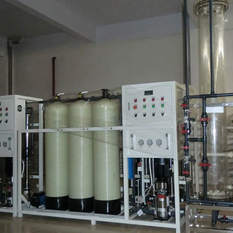 Двухступенчатое оборудование для очистки воды методом обратного осмоса, система деионизированной воды, оборудование для обработки воды с опреснением соли и щелочи, устройство обратного осмоса