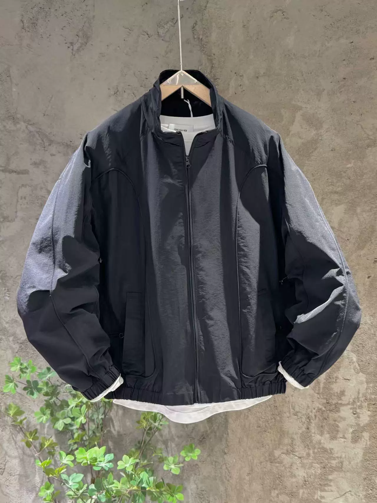 Мужская весенняя японская универсальная трендовая короткая куртка, oversize, простой и элегантный дизайн, американский стиль, городской стиль