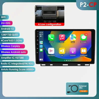 Suitable for Renault Clio DVD Navigation - model-a-wifi-version-quad-core-232g-with-carplay-compatible-with-renault-clio-5th-generation-2019-2021-low-end-model-9inch-frame-set