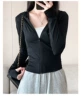 Obsidian black + small waist style