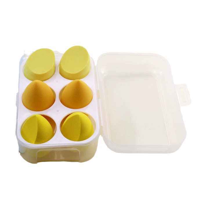 Заводская распродажа Fatina Shell Beauty Makeup Eggs Don't Eat Powder Make Makeup Put of Sponge Six