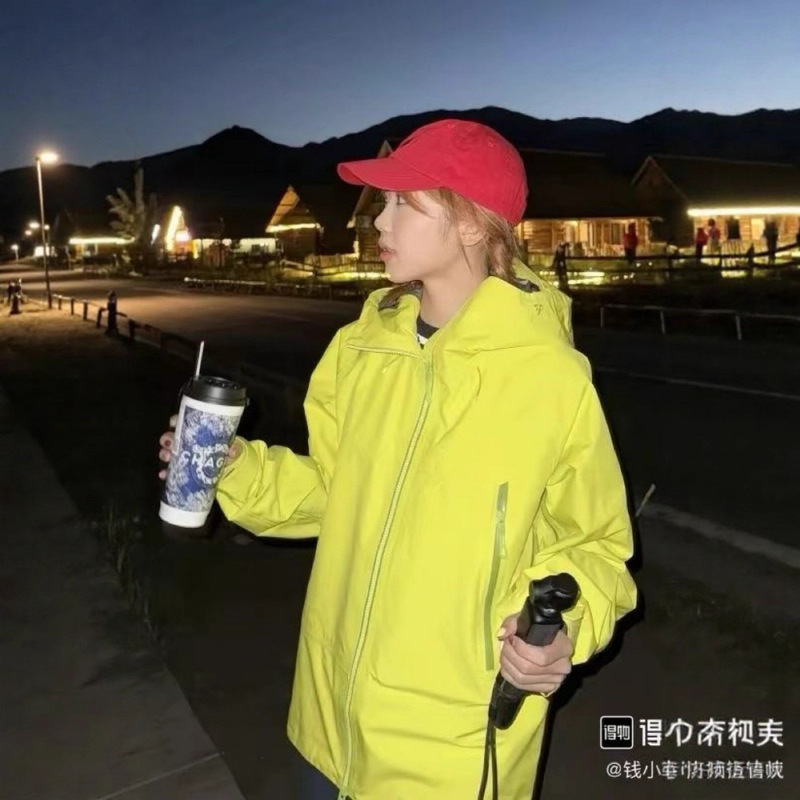 K@I X All-Weather Hard Shell Jacket Outdoor Mountain Style Windproof Versatile Street Soft Shell Functional Jacket