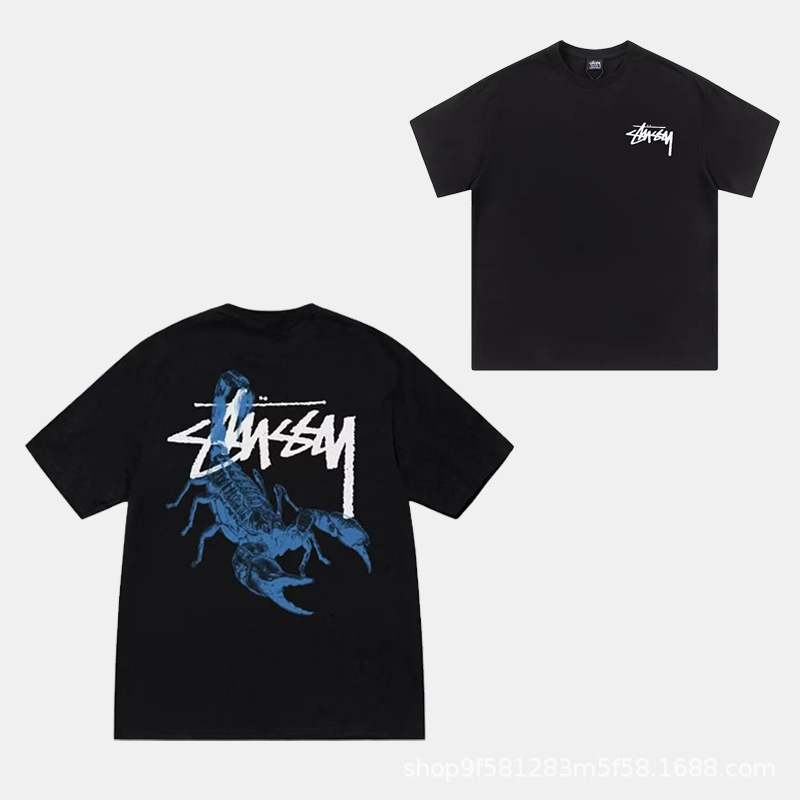 STU 25SS 新品 STU 高品質純綿 男女同型半袖Tシャツ トレンドブランド服|undefined