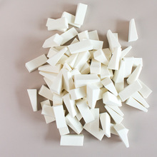 便捷一次性影楼化妆海绵块快速上妆美甲小梯形三角型粉扑工厂批发