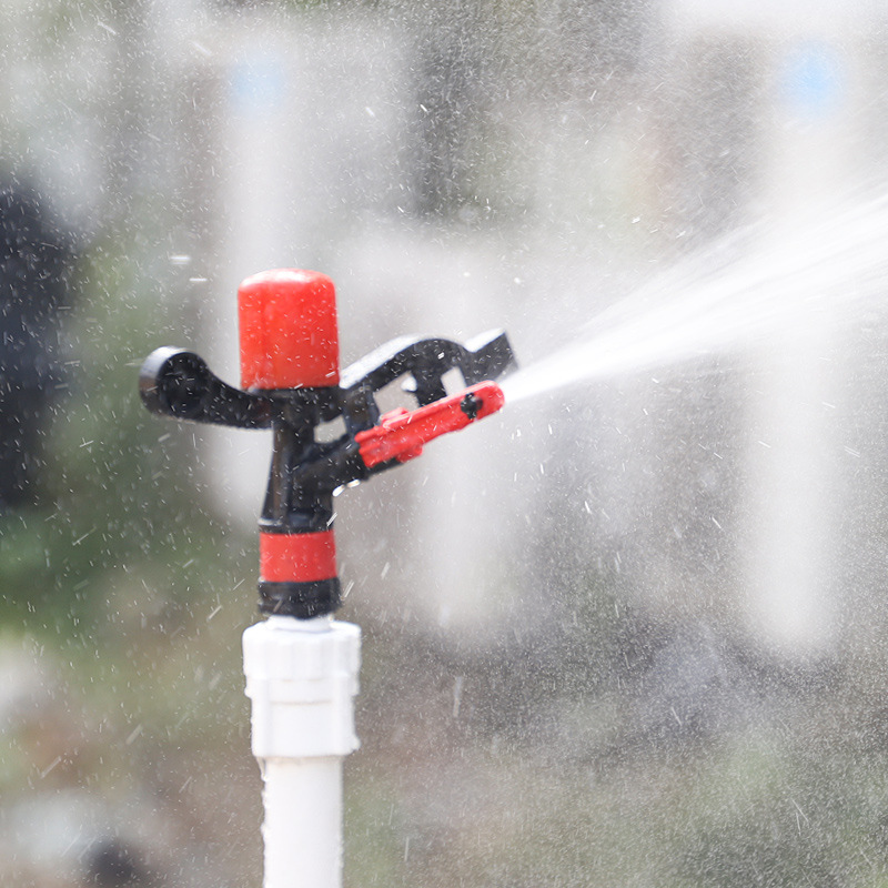 Moriyu sombrero rojo rociador de boquilla única herramienta de riego de jardín agrícola de plástico sin impuestos
