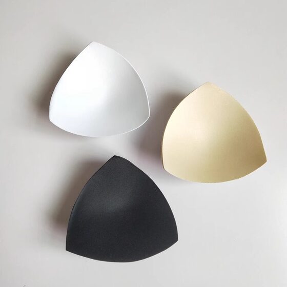 Chest Pad Insert Sports Underwear Pad Sponge Lining Replacement Push-up Medium Thick Thin Ultra-thin Triangle Cup Pad