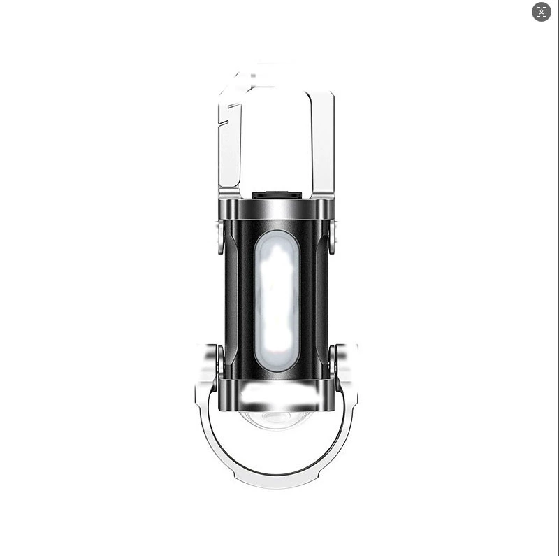 Многофункциональный мини-брелок свет фонарь на открытом воздухе с крюком карманного освещения