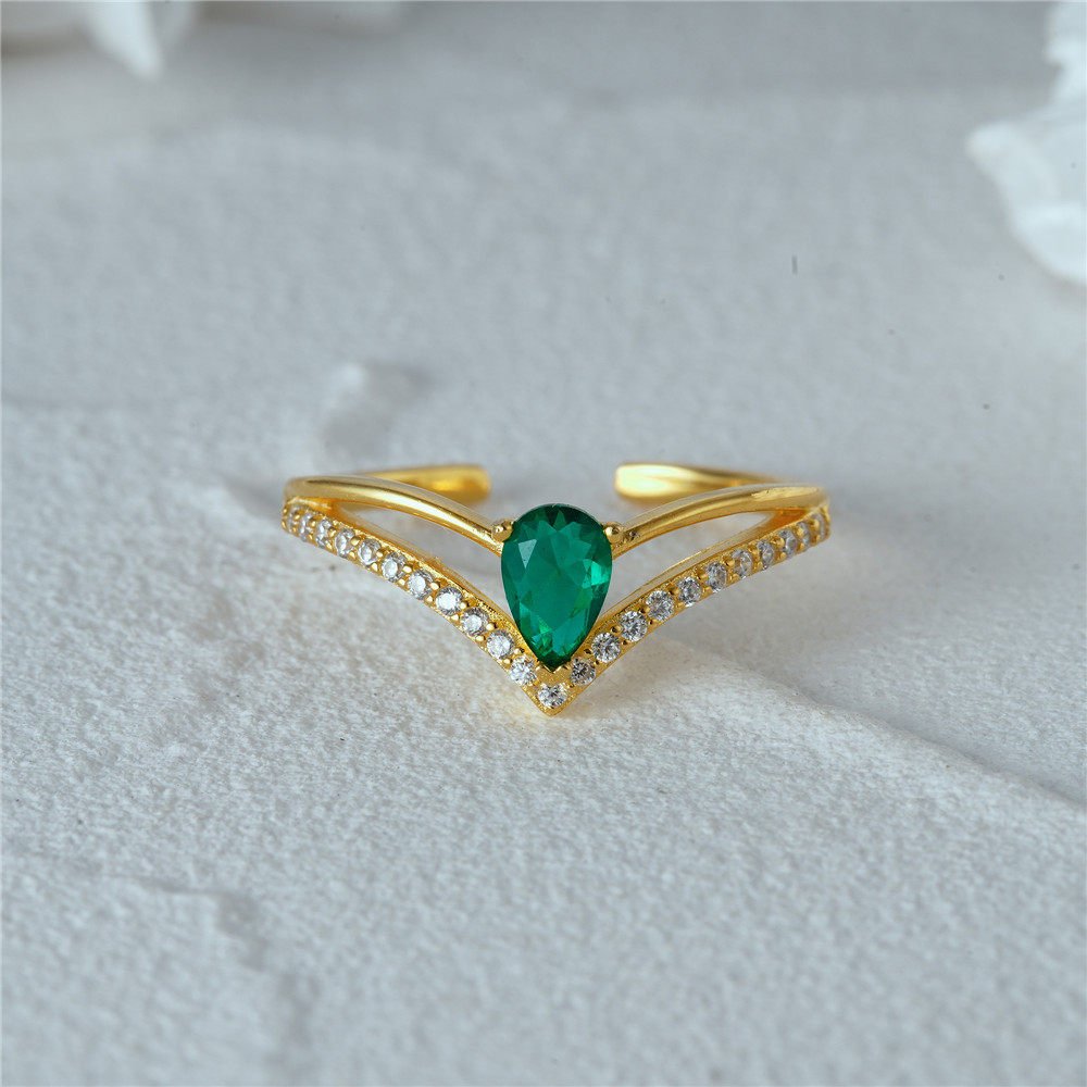 4g Weight Zircon Inlay Material Open Rings, Rings Classification Adjustable Ring Size 1 Piece Quantity Daily Occasion 925 Sterling Silver Material Geometric, Cross, Water Droplets Pattern Women's Gender Plating, Inlay Design Simple Style Style 1 Piece 925 Sterling Silver Geometric Cross Water Droplets Zircon Open Rings Rings 26
