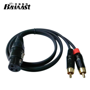 XLR���r��/ĸ�D2RCA ���z�D�pɏ�� ���l��