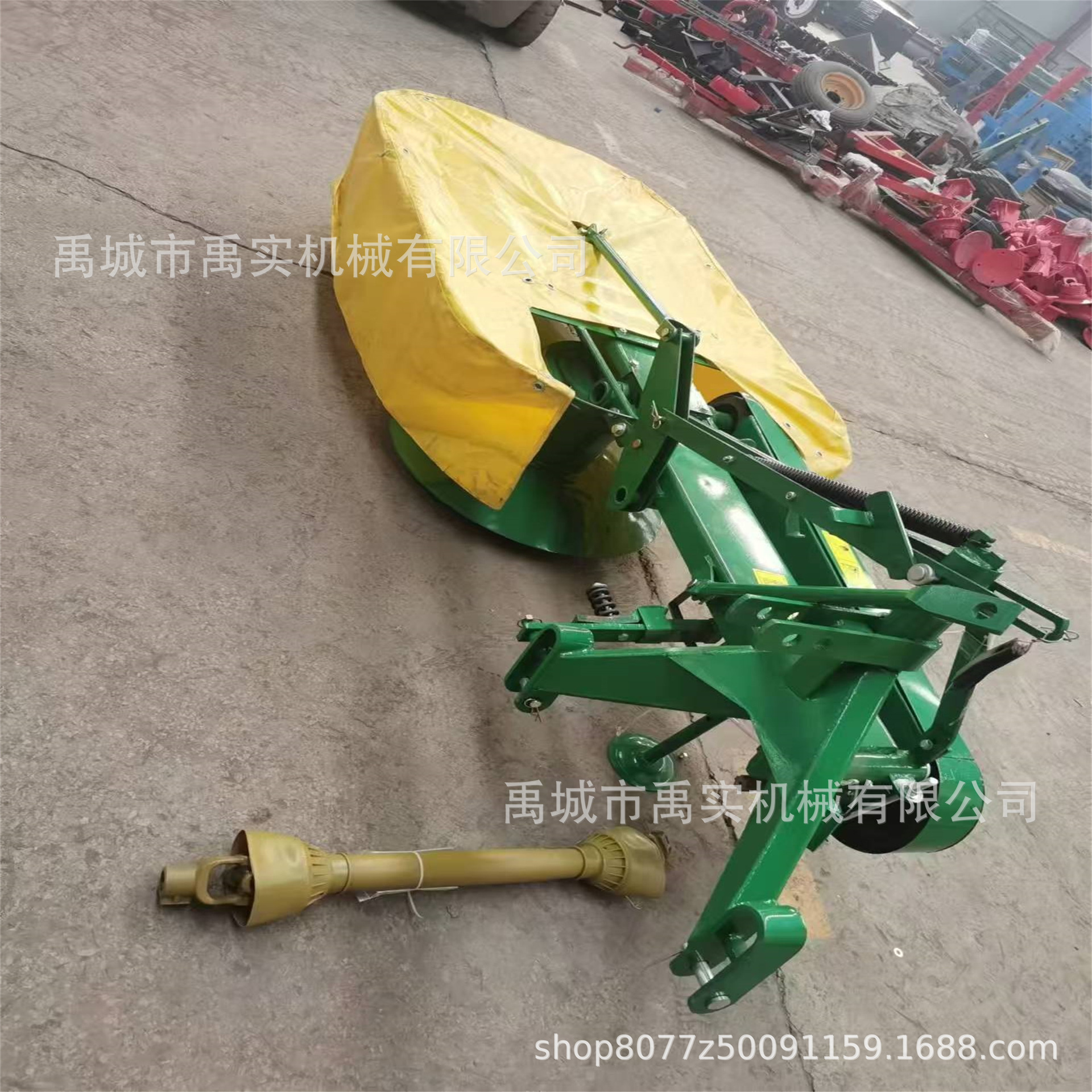 液压双圆盘割草机尺寸齐全出口外贸重型草原草坪农田用出口品质