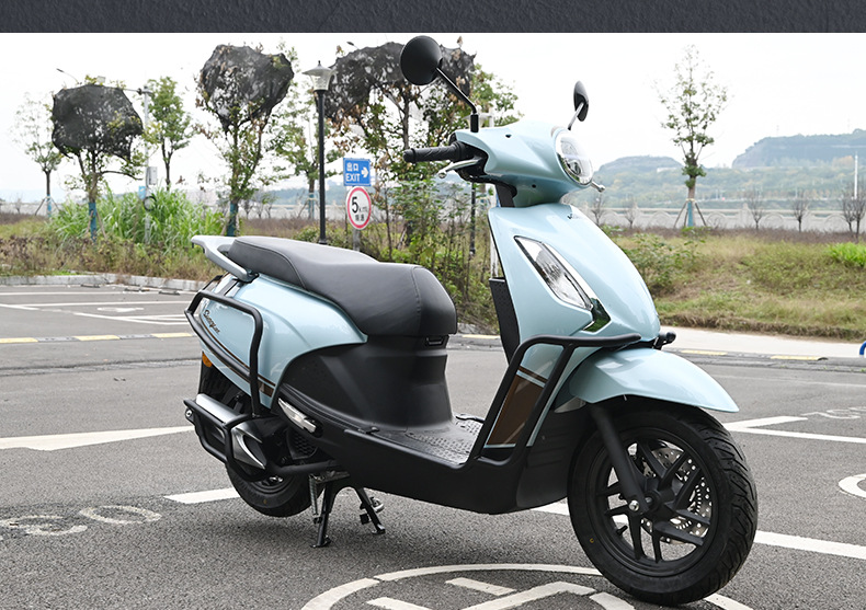 Suitable for Wuyang Honda Spacy125 motorcycle front and rear exhaust pipe guards, anti-fall bumpers, and pedal modification parts
