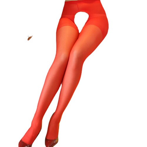 Sexy Flirting Hot Bed Sexy Underwear Black Silk Open Stockings No-Take-Off Thin Pantyhose Sexy Stockings Wholesale