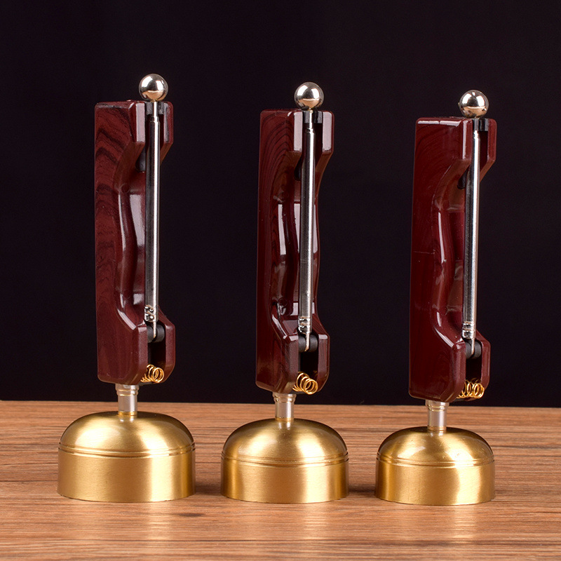 Automatic Chime, Pure Copper Chime, Telescopic Chime, Copper Chime for Buddhist Celebrations, Buddhist Scriptures, Buddhist Temple Performances, Copper Chime