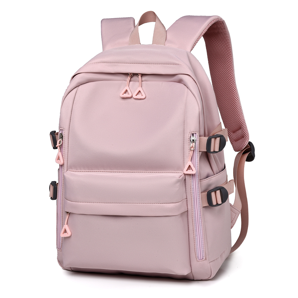 Mochila de moda de estilo simple, de gran capacidad, nueva mochila para hombres y mujeres de secundaria, textura ligera, mochila escolar para estudiantes