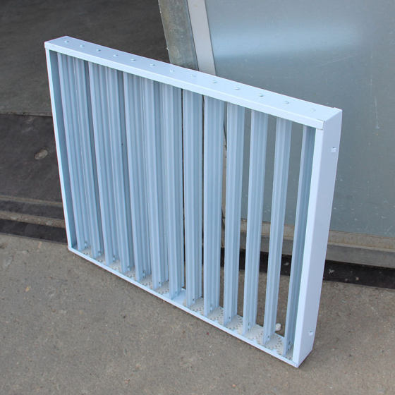 Single-layer Louver Air Outlet Manufacturer Aluminum Alloy Single-layer Louver Air Outlet Zhongnan Kailai Ruiguang Air Conditioner with Exhaust Outlet