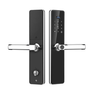 Pass Lock Stainless Steel Waterproof Outdoor Fingerprint Lock Home Anti-theft Password Swipe Smart Electronic Password Lock