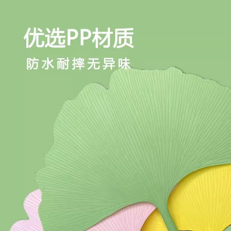 学生のための必須の夏のイチョウ扇子、文学的で芸術的なスタイルのイチョウ扇子、夏の耐久性と見栄えの良い扇子、プラスチック製のクールな卸売|undefined