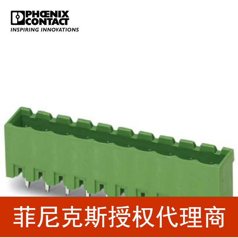 菲尼克斯 PCB连接器插座12位 MSTBVA 2.5/12-G-1755600