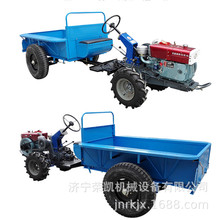 方向盘式20马力手扶拖拉机出口耙地松土收割拖拉机手扶耕田播种机