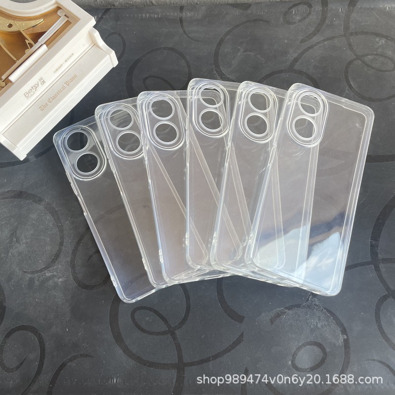 天使瞳眼TPU直边1.5MM高透明手机壳 适用三星A15/A05S/S24素材壳
