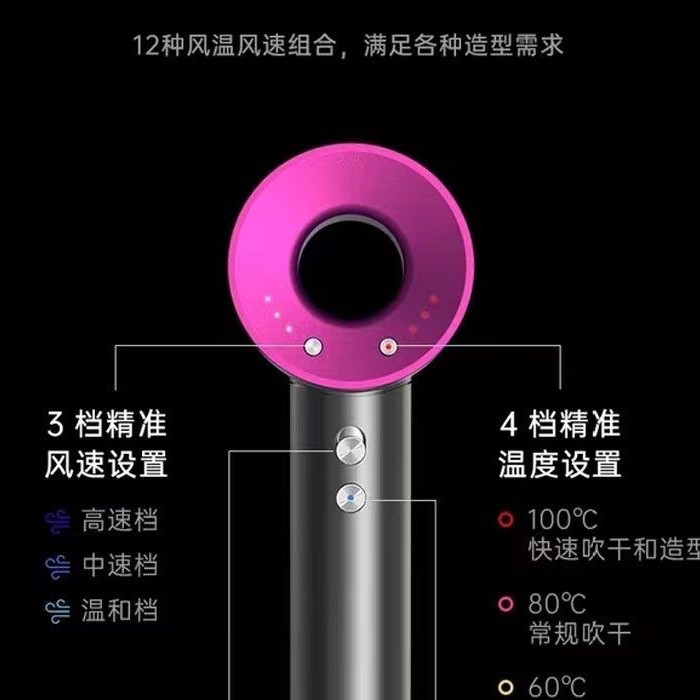 Huaqiangbei high-speed hair dryer, a Sen leafless hair dryer, household hair care negative ion hair dryer, hair salon high power 3