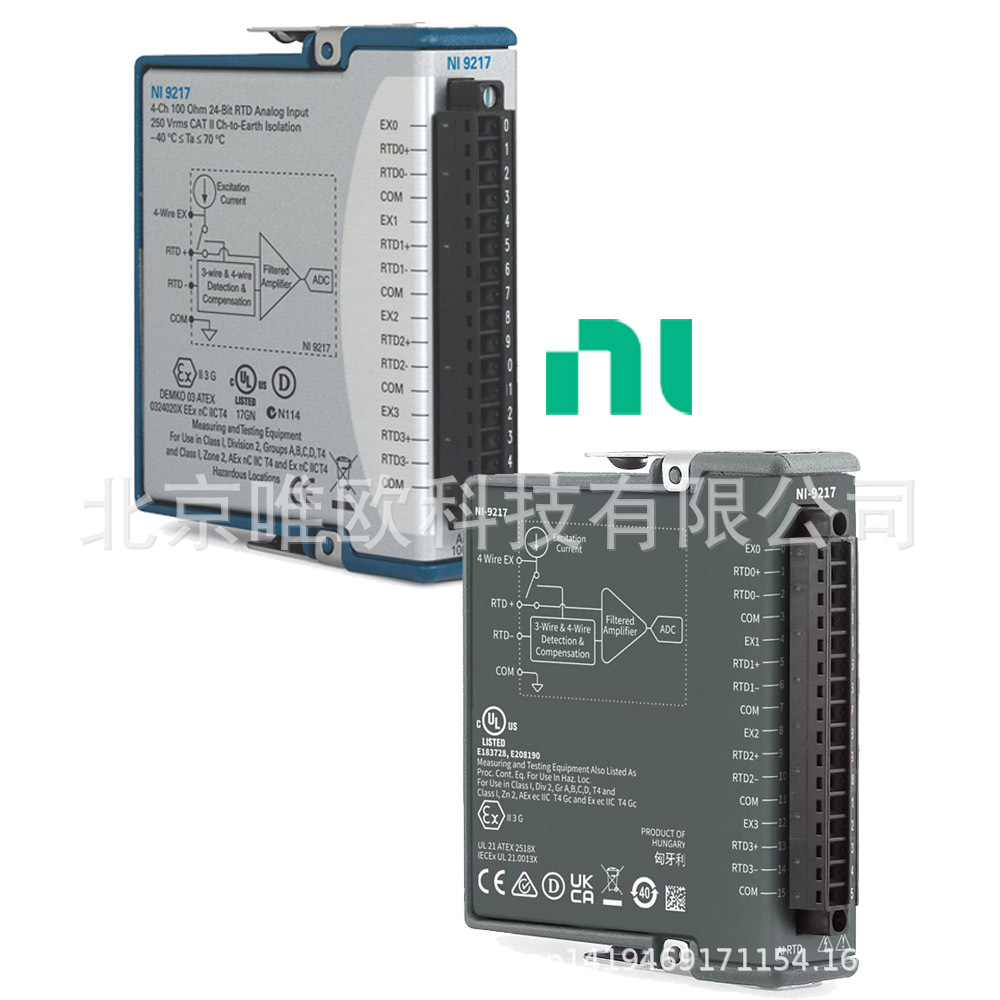 NI 9217模拟输入模块4通道24位模拟输入模块779592-01全新