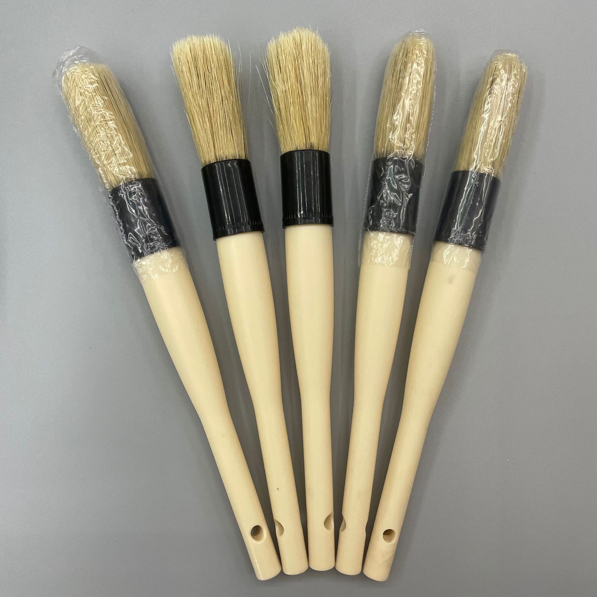 Detalle del coche cepillo herramienta de lavado de coches cepillo herramienta de limpieza de coches suministro de cepillo de cerdas cabeza redonda transfronteriza Amazon caliente