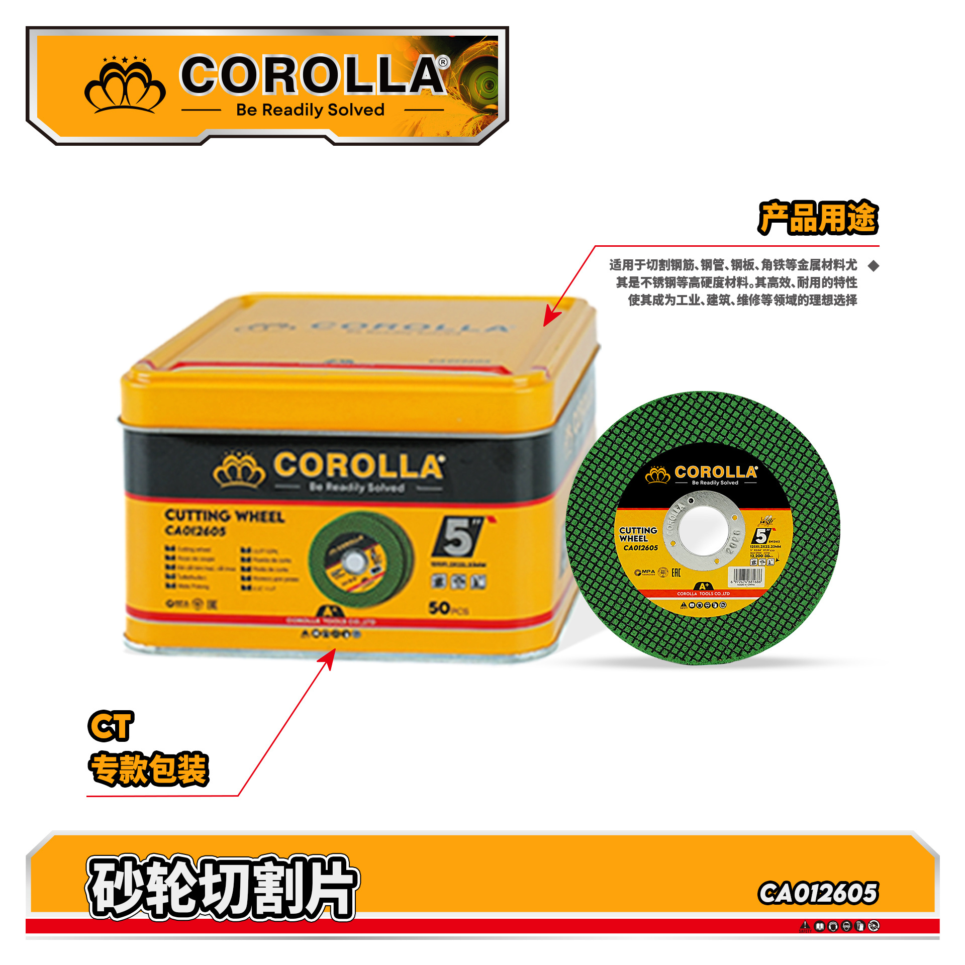 Venta al por mayor transfronteriza de discos de corte para amoladoras en varias especificaciones, discos de corte de resina de malla simple y doble resistentes al desgaste para metal, acero inoxidable y amoladoras angulares.