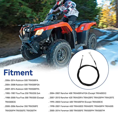 Motorcycle Control System Parts 300 Rancher Foreman