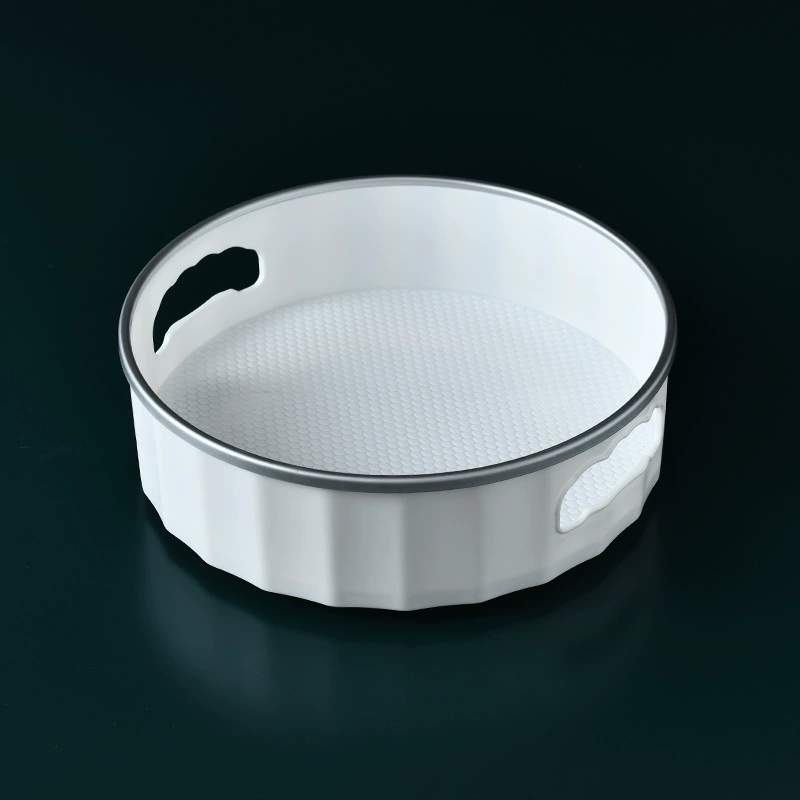 Rotating rack Matteries, kitchen seasoning bottle cosmetics, storage box can turn the rotatable multi -function tray